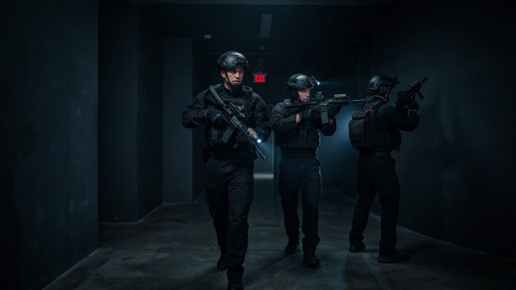 ARCANE operator team training in a tactical environment